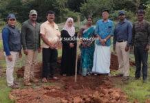 ಪಾಣಾಜೆ; ಜಾಂಬ್ರಿ ಗುಹಾ ಪರಿಸರದಲ್ಲಿ ಸಸಿ ನಾಟಿ