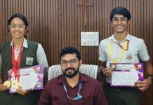 ಜಿಲ್ಲಾ ಮಟ್ಟದ ಪದವಿ ಪೂರ್ವ ವಿಭಾಗದ ಈಜು ಕ್ರೀಡಾಕೂಟ : ಸುದಾನ ಪಿ.ಯು. ಕಾಲೇಜಿನ ಈರ್ವರಿಗೆ ಪದಕ