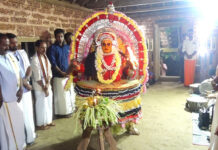 ಮುಂಡೂರು ಅಜಲಾಡಿ ಬೀಡು ತರವಾಡು ಮನೆಯಲ್ಲಿ ದೈವಗಳ ನೇಮೋತ್ಸವ