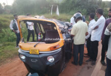 ಕಡಬ: ಕಾರು ಆಟೋ ರಿಕ್ಷಾ ಡಿಕ್ಕಿ – ಇಬ್ಬರಿಗೆ ಗಾಯ