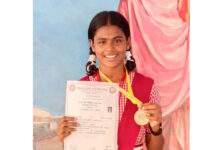 ರಾಷ್ಟ್ರೀಯ ಮಟ್ಟದ ಬ್ಯಾಡ್ಮಿಂಟನ್ : ಅನ್ವಿಕಾ ರಾಜ್ ಗೆ ಚಿನ್ನ