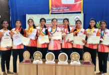 ವಿವೇಕಾನಂದ ಆಂಗ್ಲ ಮಾಧ್ಯಮ ಶಾಲಾ ವಿದ್ಯಾರ್ಥಿಗಳು ವಿದ್ಯಾಭಾರತಿ ರಾಷ್ಟ್ರ ಮಟ್ಟದ ಕ್ರೀಡಾಕೂಟಕ್ಕೆ ಆಯ್ಕೆ