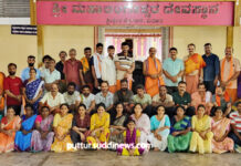 ಬೆಟ್ಟಂಪಾಡಿ ದೇವಾಲಯದಲ್ಲಿ ಭಕ್ತರಿಂದ ಶ್ರಮದಾನ