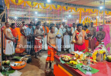 ಪರ್ಪುಂಜ ರಾಮಜಾಲು ಶ್ರೀ ರಕ್ತೇಶ್ವರಿ ಶ್ರೀ ಪಂಜುರ್ಲಿ ಪರಿವಾರ ದೈವಗಳ ಸಾನಿಧ್ಯದಲ್ಲಿ ತಂಬಿಲ ಸೇವೆ