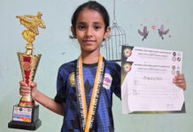 ರಾಷ್ಟ್ರಮಟ್ಟದ ಕರಾಟೆ ಚಾಂಪಿಯನ್ ಶಿಫ್ ಕು.ದೀಪ್ತಿ ಡಿ.ಕೆಯವರಿಗೆ ಪ್ರಥಮ, ಮಂಗಳೂರಿನಲ್ಲಿ ದ್ವಿತೀಯ