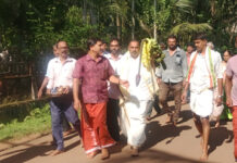 ಕೆಮ್ಮಿಂಜೆ ದೇವಸ್ಥಾನದಲ್ಲಿ ಷಷ್ಠಿ ಮಹೋತ್ಸವ ಪ್ರಯುಕ್ತ ಗೊನೆ ಮುಹೂರ್ತ