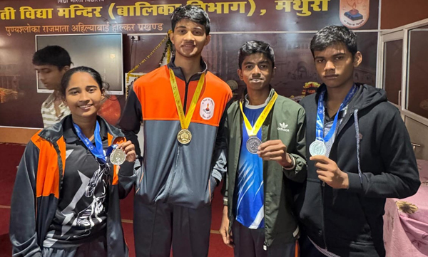 Vidyabharathi National Level karate match