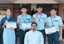 ಈಜು ಸ್ಪರ್ಧೆ: ಸಂತ ಫಿಲೋಮಿನಾ ಪ. ಪೂ ಕಾಲೇಜಿನ ದಿಗಂತ್ ವಿ. ಎಸ್ ರಾಷ್ಟ್ರ ಮಟ್ಟಕ್ಕೆ ಆಯ್ಕೆ