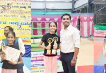 ರಾಷ್ಟ್ರ ಮಟ್ಟದ ಯೋಗಾಸನ ಸ್ಪರ್ಧೆ : ಆರಾಧ್ಯ ರೈ ಪ್ರಥಮ ಸ್ಥಾನ