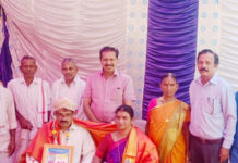 ಬನ್ನೂರು: ಕ್ಯಾಂಪ್ಕೋ ನಿವೃತ್ತ ನೌಕರ ಈಶ್ವರ ಗೌಡ ಅವರಿಗೆ ಅಲುಂಬುಡ ಸೇವಾ ಪ್ರತಿಷ್ಠಾನದಿಂದ ಸನ್ಮಾನ