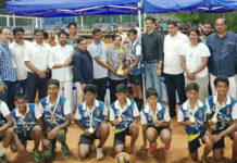 ವಾಲಿಬಾಲ್ ಪಂದ್ಯಕೂಟ : ದ.ಕ. ಜಿಲ್ಲೆಗೆ ಪ್ರಥಮ ಸ್ಥಾನ