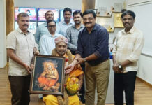 ಪ್ರೀತಂ ಪುತ್ತೂರಾಯರಿಗೆ ನ್ಯೂಸ್ ಫಸ್ಟ್ ಚಾನೆಲ್ ಸನ್ಮಾನ