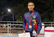 14ನೇ ವಯೋಮಾನದ ಬಾಲಕರ ರಾಜ್ಯ ಮಟ್ಟದ ಕಬಡ್ಡಿ ಪಂದ್ಯಾಟ : ತೀರ್ಥೇಶ್ ಬೆಸ್ಟ್ ರೈಡರ್ ವೈಯಕ್ತಿಕ ಪ್ರಶಸ್ತಿ ಪಡೆದು ರಾಷ್ಟ್ರಮಟ್ಟಕ್ಕೆ ಆಯ್ಕೆ