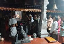 ಈಶ್ವರಮಂಗಲ ಪಂಚಲಿಂಗೇಶ್ವರ ದೇವಸ್ಥಾನಕ್ಕೆ ಅಗತ್ಯ ವಸ್ತುಗಳ ಕೊಡುಗೆ