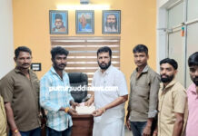 ಅರುಣ ಸಾರಥಿ ಸಂಘಟನೆಯಿಂದ ಆಟೋ ಚಾಲಕರೊಬ್ಬರಿಗೆ ಧನಸಹಾಯ