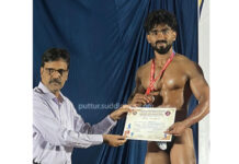 ರಾಜ್ಯಮಟ್ಟದ ದೇಹದಾರ್ಢ್ಯ, ಪವರ್ಲಿಫ್ಟಿಂಗ್ ಸ್ಪರ್ಧೆ-ಕೆಯ್ಯೂರಿನ ಧವನ್ ರೈಗೆ ಬೆಳ್ಳಿ ಪದಕ
