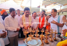 ಮಹಾಲಿಂಗೇಶ್ವರ ದೇವಸ್ಥಾನಕ್ಕೆ ಬಿಜೆಪಿ ರಾಜ್ಯಾಧ್ಯಕ್ಷ ಬಿ.ವೈ ವಿಜಯೇಂದ್ರ ಭೇಟಿ