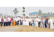 3ನೇ ವರ್ಷದ ಶ್ರೀನಿವಾಸ ಕಲ್ಯಾಣೋತ್ಸವದಲ್ಲಿ ಸಾಮೂಹಿಕ ವಿವಾಹ ಹಿನ್ನೆಲೆ – ಬೃಹತ್ ವೇದಿಕೆ ರಚನೆಗೆ ಸಿದ್ಧತೆ-ಚಪ್ಪರ ಮುಹೂರ್ತ