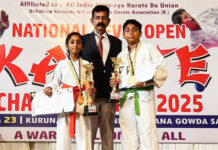 ರಾಷ್ಟ್ರಮಟ್ಟದ ಓಪನ್ ಕರಾಟೆ ಚಾಂಪಿಯನ್ಶಿಪ್ : ಕಾವು ತನ್ಹ ಫಾತಿಮಾ, ತಾನಿಷ್ ಮೊಹಮ್ಮದ್ರಿಗೆ ಚಿನ್ನದ ಪದಕ