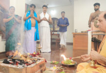 ಕೂರೇಲು ಸಮೃದ್ಧಿ ನಿಲಯದಲ್ಲಿ ನವಗ್ರಹ ಶಾಂತಿ ಹೋಮ, ಶ್ರೀ ಸತ್ಯನಾರಾಯಣ ಪೂಜೆ