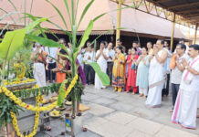 ಮಹಾಲಿಂಗೇಶ್ವರ ದೇವಸ್ಥಾನದಲ್ಲಿ ತುಳಸಿ ಪೂಜೆ