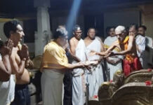 ಕೆದಿಲ ದೇಂತಡ್ಕ ಶ್ರೀವನದುರ್ಗಾ ದೇವಸ್ಥಾನದ ಜಾತ್ರೋತ್ಸವದ ಆಮಂತ್ರಣ ಪತ್ರಿಕೆ ಬಿಡುಗಡೆ