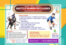ಆಫೀಸರ್ಸ್ ಕ್ಲಬ್ನಲ್ಲಿ ಶಟಲ್ ಬ್ಯಾಡ್ಮಿಂಟನ್ ತರಬೇತಿ ಆರಂಭ