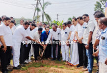 ರಾಜ್ಯದ ಮೂರನೇ ಅತೀ ದೊಡ್ಡ ರಾಷ್ಟ್ರಧ್ವಜಸ್ಥಂಭಕ್ಕೆ ಶಿಲಾನ್ಯಾಸ