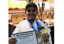 ರಾಜ್ಯಮಟ್ಟದ ಕರಾಟೆ ಯಲ್ಲಿ ಸುದಾನ ಶಾಲೆಯ ಅಮೋಫ್. ಕೆ ಗೆ ಚಿನ್ನ ಮತ್ತು ಬೆಳ್ಳಿಯ ಪದಕ