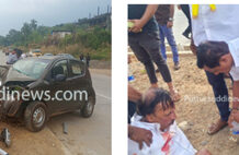 ಮೆಲ್ಕಾರ್ ಡಿವೈಡರ್ಗೆ ಕಾರು ಡಿಕ್ಕಿ-ವಿದ್ಯಾವರ್ಧಕ ಸಂಘದ ಉಪಾಧ್ಯಕ್ಷರ ಸಹಿತ ನಾಲ್ವರಿಗೆ ಗಾಯ