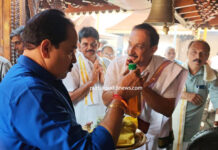 ಮಹಾಲಿಂಗೇಶ್ವರ ದೇವಸ್ಥಾದಲ್ಲಿ ಮೃತ್ಯುಂಜಯ ಹೋಮ, ಎಳ್ಳೆಣ್ಣೆ ಅಭಿಷೇಕ