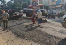 ಪುತ್ತೂರು: ಬಿರುಸಿನಿಂದ ಸಾಗುತ್ತಿದೆ ರಸ್ತೆ ಹೊಂಡ ಮುಚ್ಚುವ ಕಾರ್ಯ