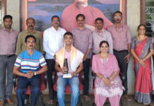 ಭಾರತೀಯ ವಾಯುಪಡೆಗೆ ಆಯ್ಕೆಯಾದ ವಿವೇಕಾನಂದ ಪದವಿಪೂರ್ವ ವಿದ್ಯಾಲಯದ ಹಿರಿಯ ವಿದ್ಯಾರ್ಥಿ ಆಶಿಶ್ ಶಂಕರ್ ಗೆ ಸನ್ಮಾನ