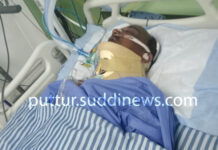 ಬದಿಯಡ್ಕದಲ್ಲಿ ರಸ್ತೆ ಅಪಘಾತ : ಪುತ್ತೂರಿನ ಪಂಚಾಕ್ಷರಿ ಲೈಟಿಂಗ್ಸ್ನ ಗಣೇಶ್ ಗೌಡರಿಗೆ ತೀವ್ರ ಗಾಯ