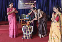 ಸಪ್ತಶಕ್ತಿ ಸಂಗಮದ ಅಂಗವಾಗಿ ತೆಂಕಿಲ ವಿವೇಕಾನಂದ ಆ.ಮಾ ಶಾಲೆಯಲ್ಲಿ ಮಾತೃ ಕಲಾ ಸಂಗಮ