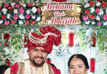 ಶುಭವಿವಾಹ : ಅಭಿಜಿತ್-ಬಿ.ಅರ್ಚನಾ