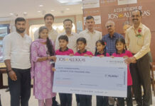 ಪುತ್ತೂರು ಜೋಸ್ ಆಲುಕ್ಕಾಸ್ ವತಿಯಿಂದ ಕೊಂಡಾಡಿಕೊಪ್ಪ ಶಾಲೆಗೆ ಸಹಾಯಧನ