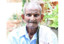 ಉದಯಗಿರಿ ವಿಷ್ಣುಮೂರ್ತಿ ದೇವಸ್ಥಾನದ ಪರಿಚಾರಕ ಶತಾಯುಷಿ ಚಂದು ಮಣಿಯಾಣಿ ನಿಧನ