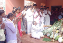 ಹಳೆನೇರಂಕಿ ಶಾಲಾ ಶತಮಾನೋತ್ಸವ ಸಂಭ್ರಮಕ್ಕೆ ಚಾಲನೆ-ಹೊರೆಕಾಣಿಕೆ ಸಮರ್ಪಣೆ