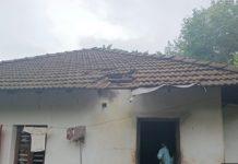 ಬೆಟ್ಟಂಪಾಡಿ: ಸಿಡಿಲು ಬಡಿದು ಮನೆಗೆ ಹಾನಿ, ಮಿಂಚುಳ್ಳಿ ಹಕ್ಕಿಯ ದುರ್ಮರಣ