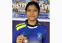 ಈಜು ಸ್ಪರ್ಧೆ:ಸಂತ ಫಿಲೋಮಿನಾ ಪ. ಪೂ ಕಾಲೇಜಿನ ಸಿಯಾ ಸುಧೀರ್ ಜಿಲ್ಲಾ ಮಟ್ಟದಲ್ಲಿ ಪ್ರಶಸ್ತಿ